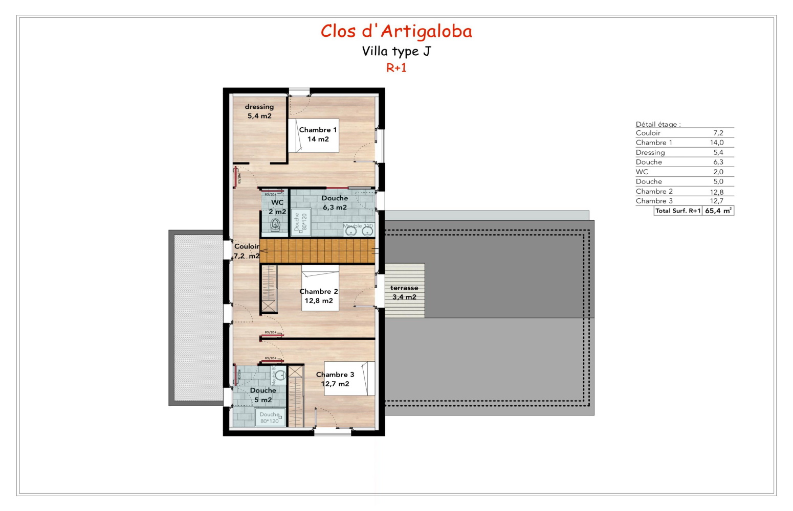 Plan vente J etage 1550x800